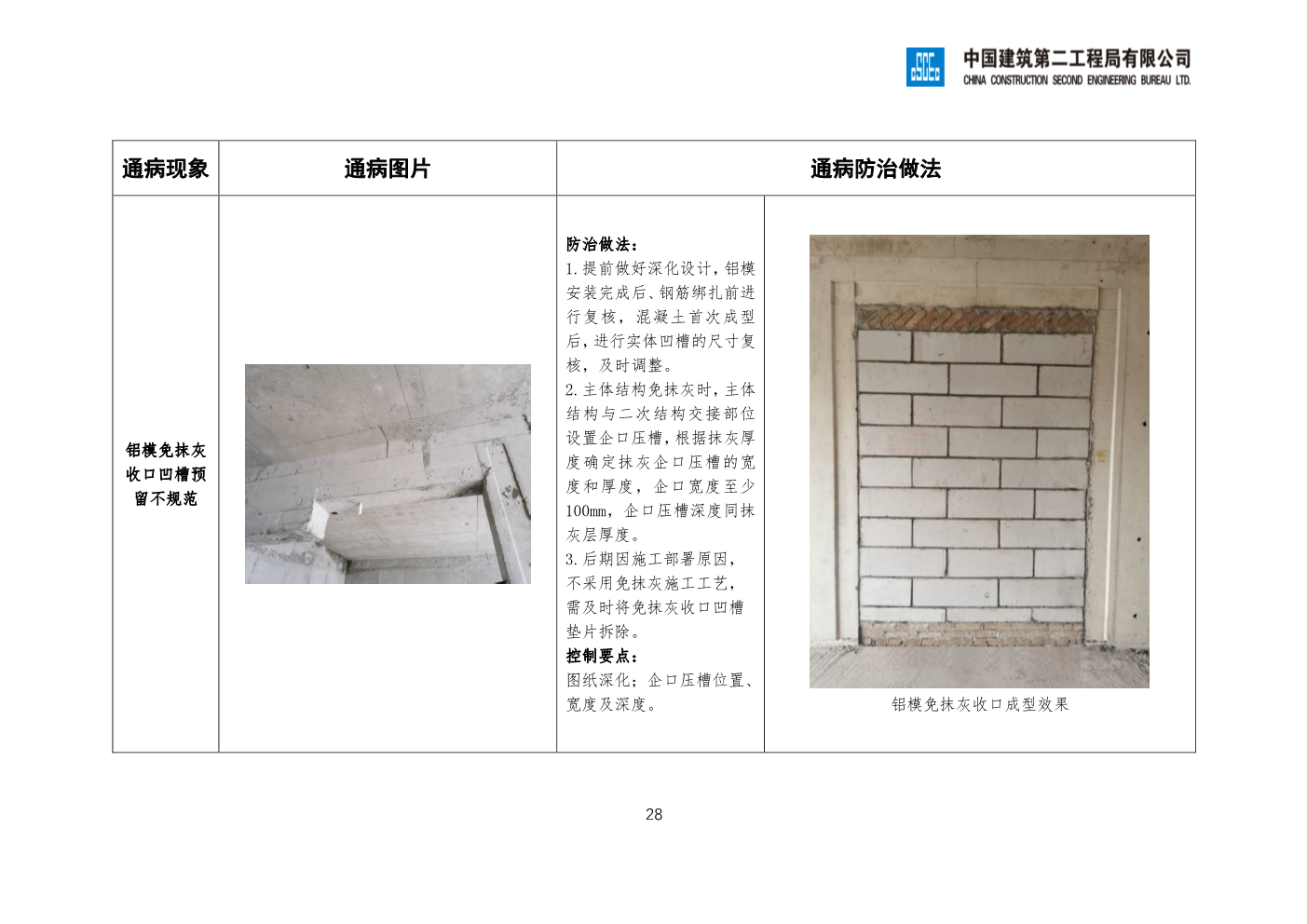 央企工程质量通病防治做法手册（房建类2020版）
