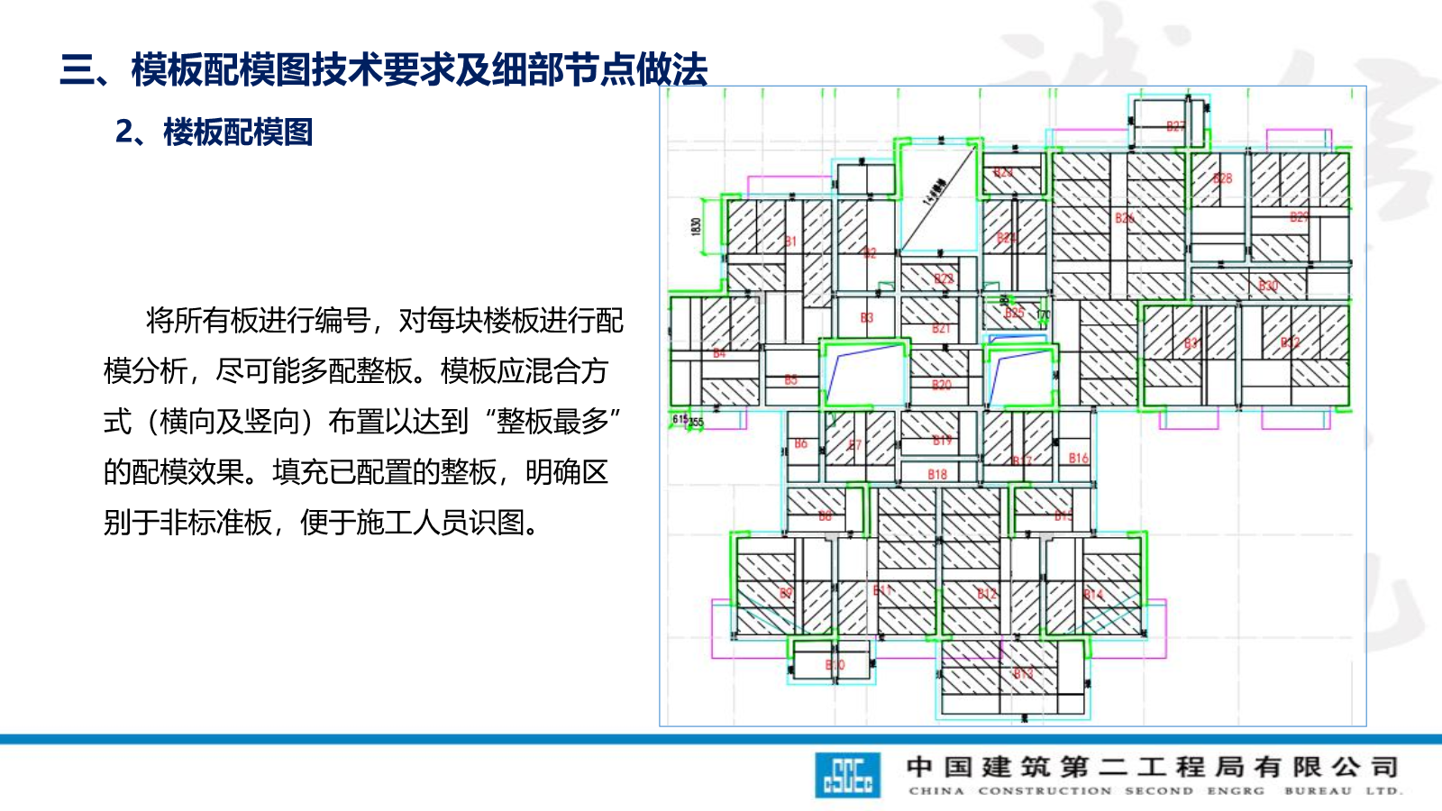 模板工程技术管理要点