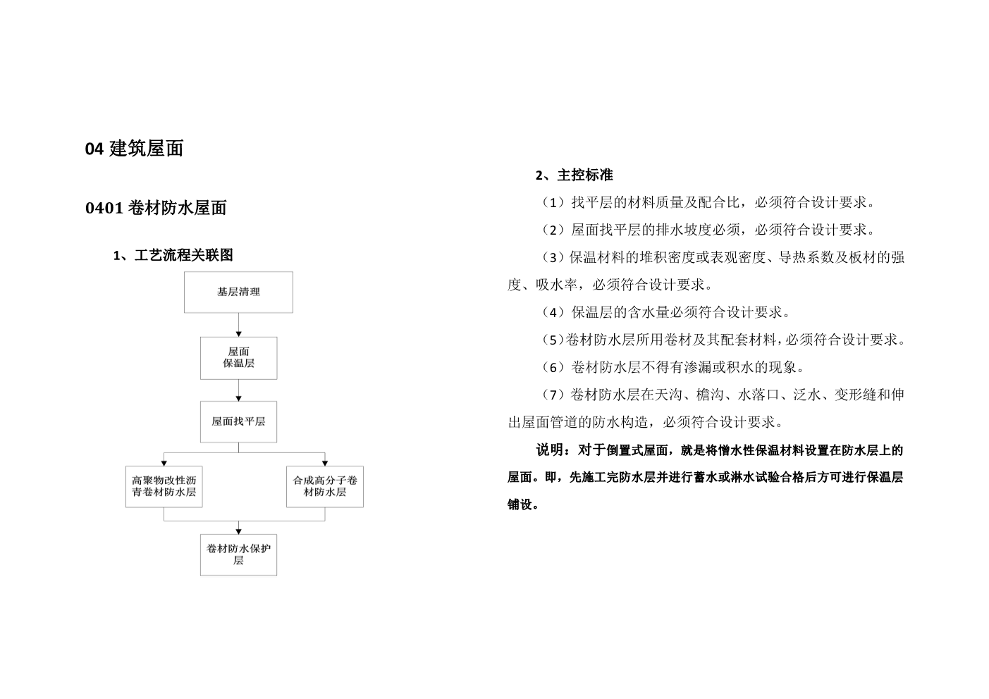 建筑工程施工工艺质量标准化指导手册（屋面工程部分）