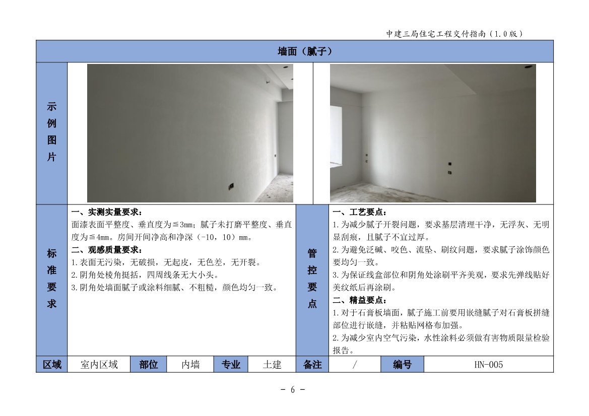 图文详尽的住宅工程交付指南（包含室内篇、公共区域篇、地下室篇、园建绿化篇）