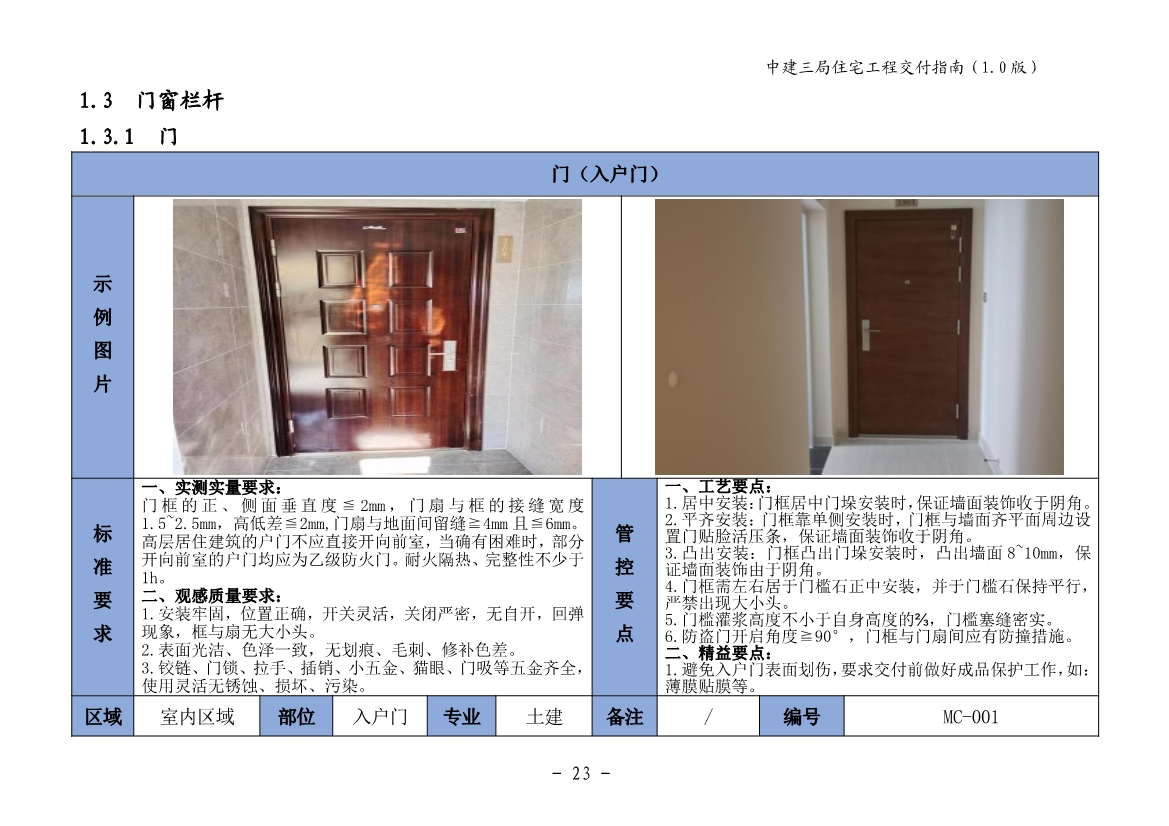 图文详尽的住宅工程交付指南（包含室内篇、公共区域篇、地下室篇、园建绿化篇）