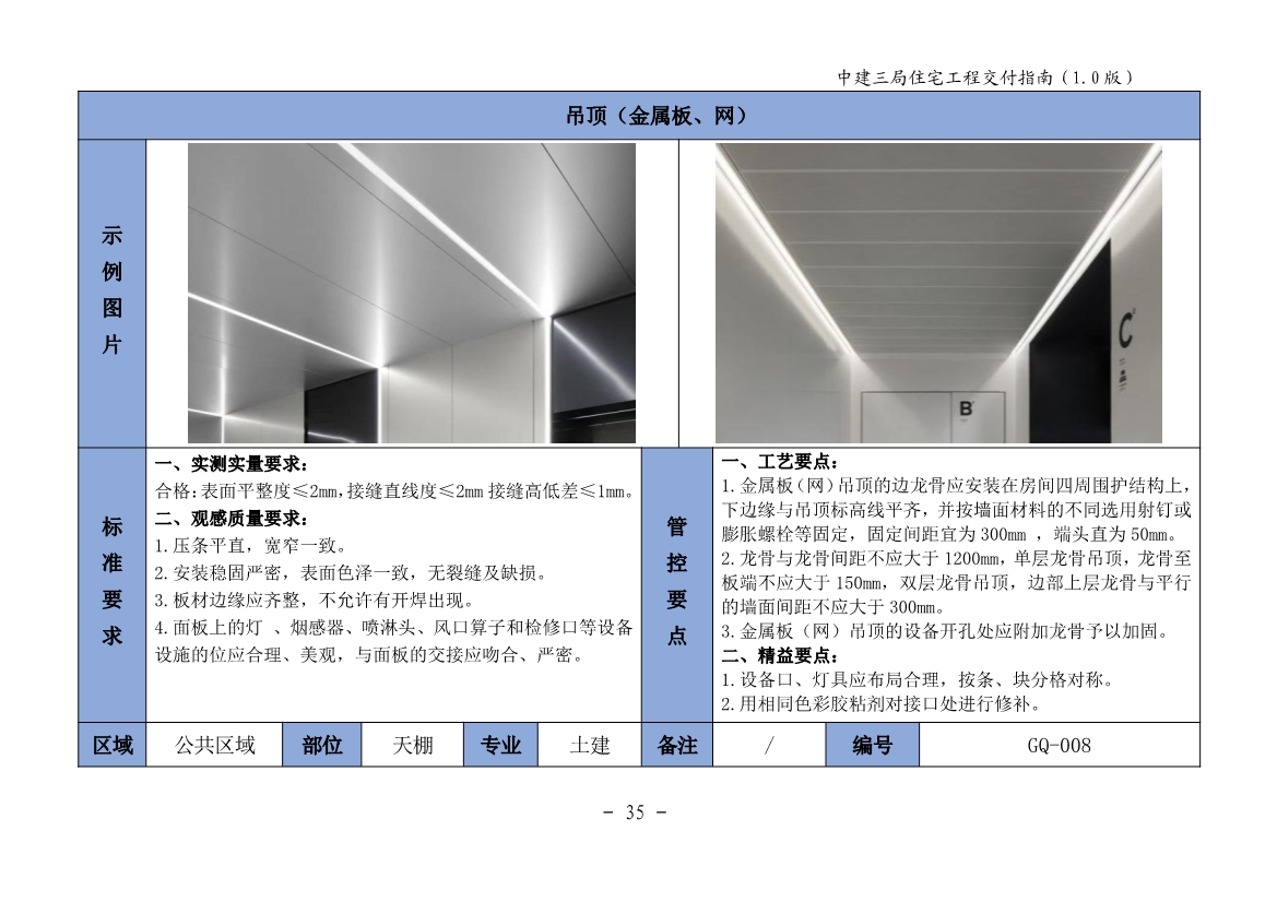 图文详尽的住宅工程交付指南（包含室内篇、公共区域篇、地下室篇、园建绿化篇）