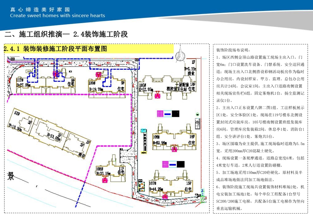 大型住宅小区项目施工技术策划（包括施工组织推演和深化设计及BIM技术应用等）