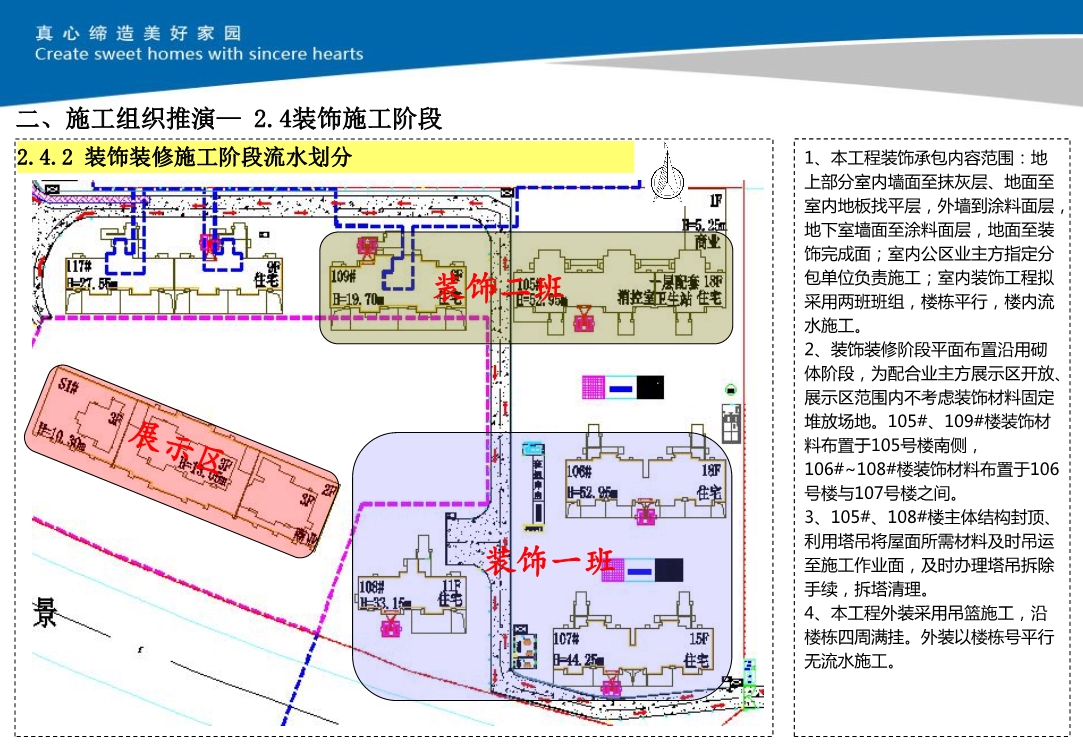 大型住宅小区项目施工技术策划（包括施工组织推演和深化设计及BIM技术应用等）