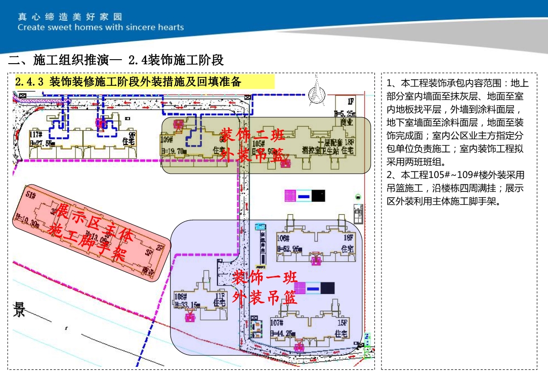 大型住宅小区项目施工技术策划（包括施工组织推演和深化设计及BIM技术应用等）