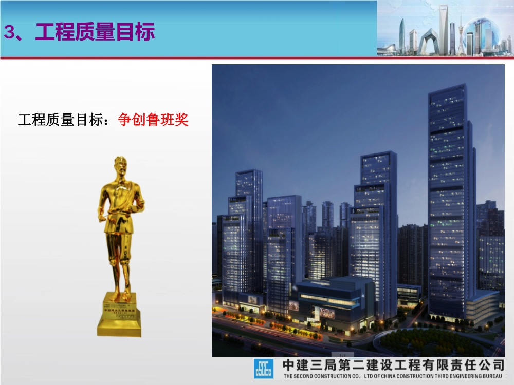 大型城市综合体工程质量创优策划汇报（涵盖质量关键点控制及亮点打造）