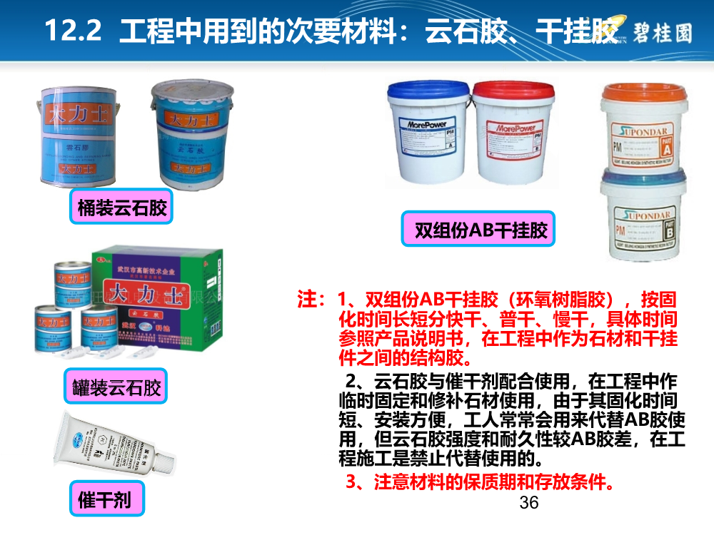 详解干挂石材+石材幕墙基本知识、安装施工工艺及施工案例（215页，PPT格式）